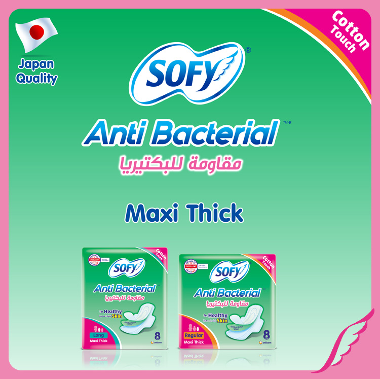 SOFY Antibacterial Maxi
