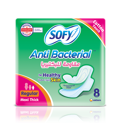 SOFY Antibacterial Maxi Regular for light days
